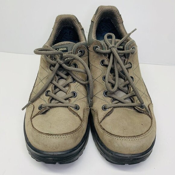 LOWA Renegade III GTX Lo GORETEX Shoes Womens Sz 7.5 Brown Nubuck Hiking Outdoor - Picture 5 of 16